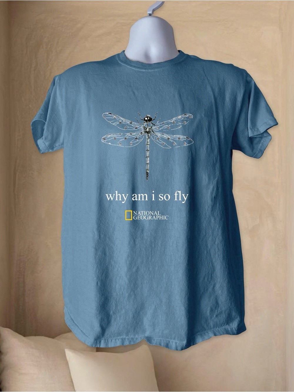 Gildan Blue Dragonfly National Graphic Tee